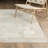 Blake Mid-Century Abstract Ivory / Gold Area Rug-241074420
