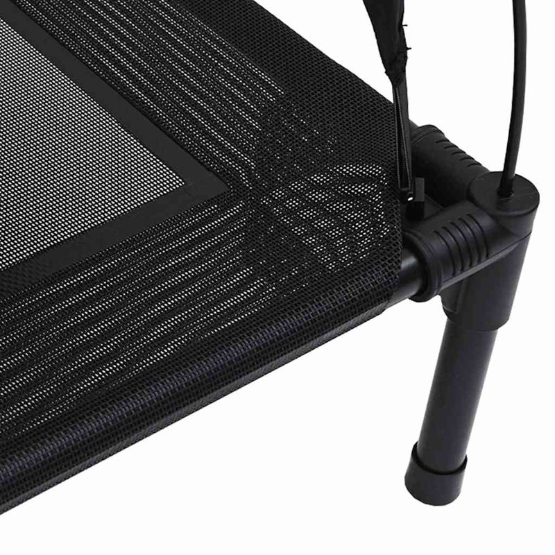 Oxford Fabric Pet Bed, 84cm H x 104cm W x 86cm D, Black