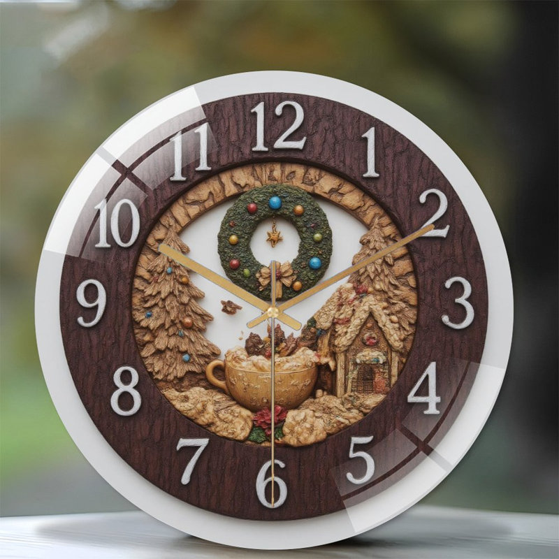 Horloge murale 12 po