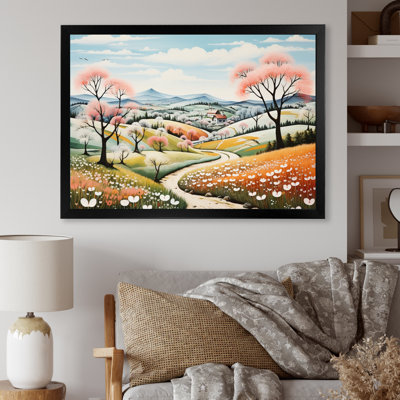 " Countryside Early Spring Landscape III "