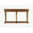 Garrison Oak Finish Console Table