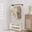 80cm Adjustable Wall Mounted Clothes Rack