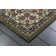 Tapis vert / ivoire Attell