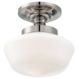 Chapp Glass Semi Flush Mount