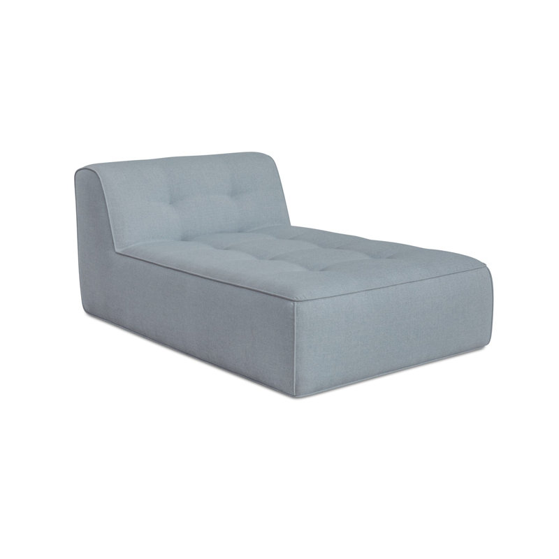 Sunseeker Outdoor Chaise Lounge, Light Blue, Polyester