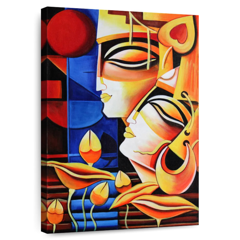 Adella Krishna Abstract, 39" H x 26" W