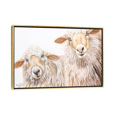 Reproduction d’art, "BA BA White Sheep" par Diane Fifer