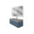  Floating Modern 48" Wall-Mounted Single Bathroom Vanity Set with Mirror-83454226-83454222-83454227