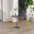 Kiyora Metal Leg Solid Back Dining Chair-2024476980-2046455291