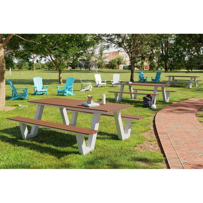 Lukas Outdoor Picnic Table, Teak