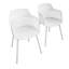 Patio Dining Armchair with Cushion-1089135013