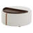 Koehn 35.8" Round Upholstered Reversible Wood Top Storage Ottoman-119919571