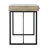 Blonde Metal Base Writing Desk