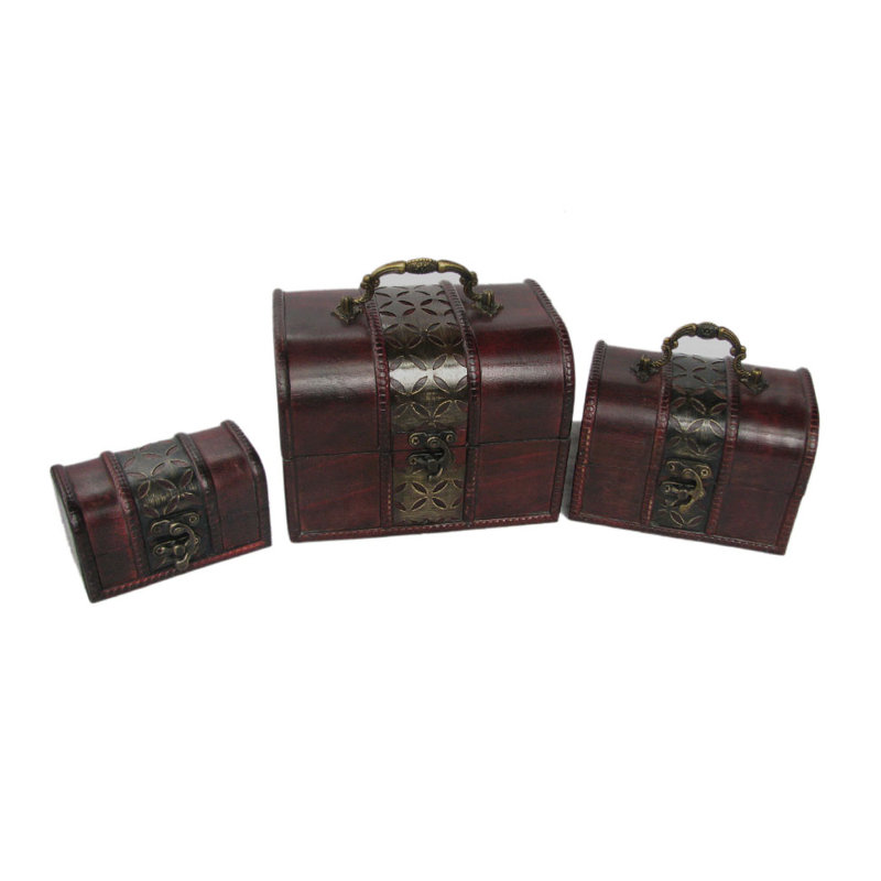 Wooden Decorative Trunk