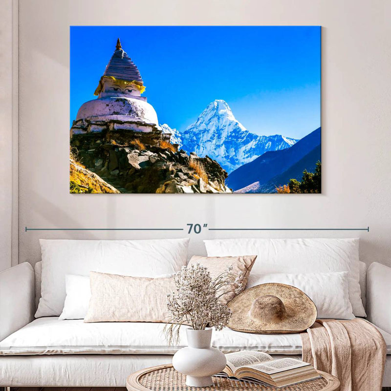 Adella Ama Dablam Temple, 34" H x 51" W