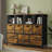 8 Cube Storage Bookcase With 6 Fabric Drawers,diy Cube Fabric Storage Organizer, 4 Tiers Bookcase With Open Display Shelves,modern Storage Bookshelf For Home And Office-672782123