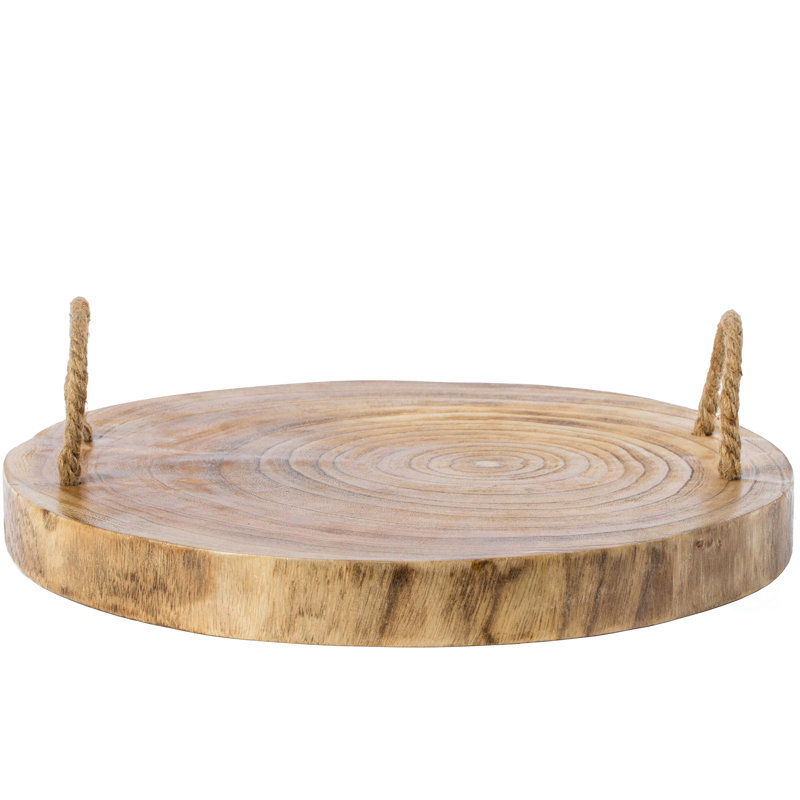 Millwood Pines Pavlik Wood Tray