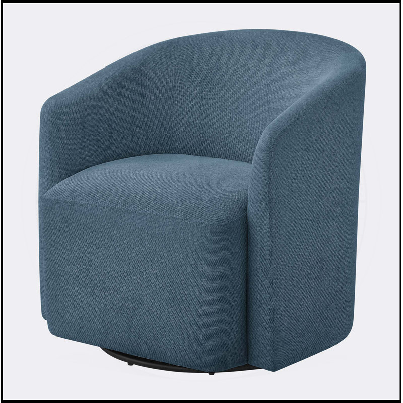 Fauteuil demi-tonneau bleu Ardena, Blue