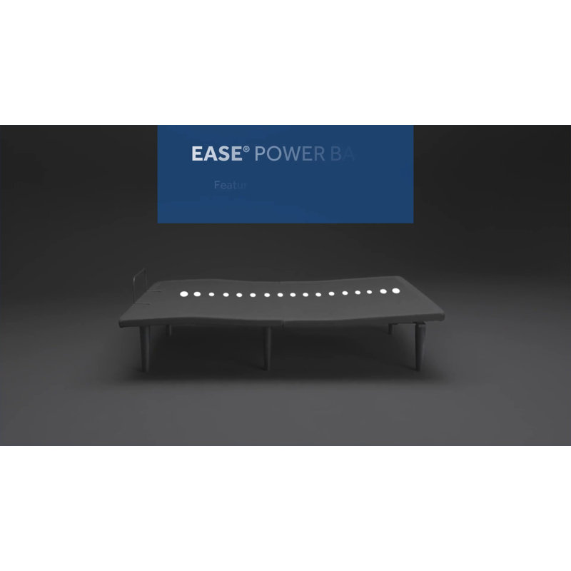 Sealy Black Adjustable Queen Base with Wireless Remote