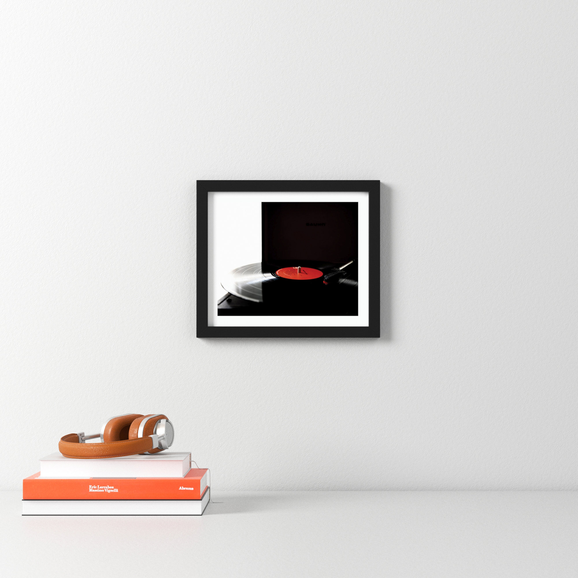 Spin by Alicia Abla, 10.75" H x 13.25" W x 0.8" D, Black Framed