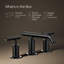 Purist Widespread Bathroom Faucet with Drain Assembly-346284389
