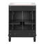 Meuble-lavabo 24 po avec lavabo supérieur, armoire de rangement moderne avec 2 portes à fermeture douce et tablette réglable -437346750-437346722