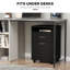 Organisateur de rangement mobile avec tiroir et armoire-92182642