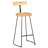 Bonnita Counter Stool with Metal Frame-1289413523