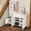 144 cm W Hallway Set with Storage Bench and Shoe Storage-229239756