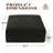 40" Square Corduroy Compression Ottoman Pouf for Sofa Couch (Set of 1)-2011853247
