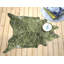 Tapis vert / blanc Robb