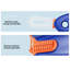 Bouteille d'eau en forme de U 4-en-1 Couvercle multifonctionnel Lacunes de nettoyage Brosse de nettoyage Biberon Jante Rainures Brosse