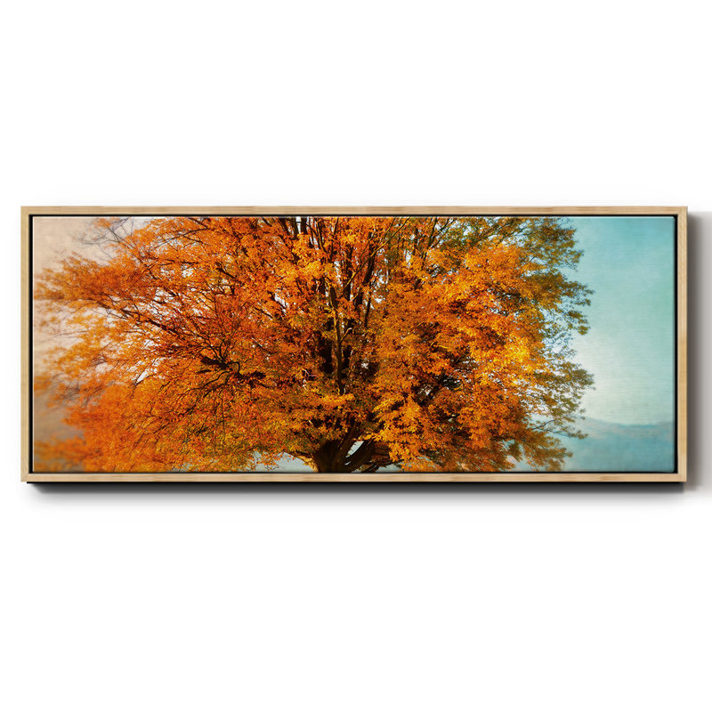 Autumn's Passion- Framed Canvas