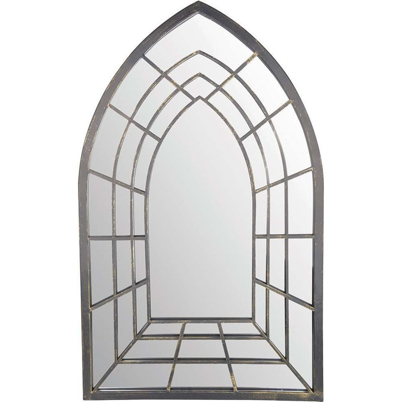 Gothic Outdoor Mirror Trompe L'Oeil