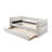 Pull Out Bed, Upholstered Daybed With Pull Out Trundle, Bed Frame With Button Tufted Nailhead Trim, No Box Spring Needed-322706883