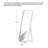 Modern Minimalist Solid Wood Rectangular Full-Length Mirror-232083235