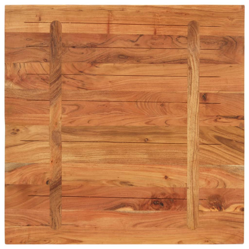 Lyly Solid Wood Table Top, 2.5cm H x 70cm W x 70cm D,  Brown 