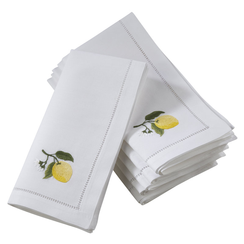 Chapa Cotton Embroidered Square Napkin