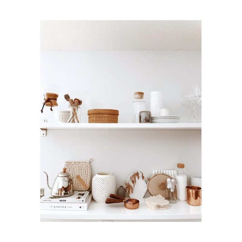 Melva Shelves 180 (2), White