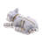 Novica Handmade Feline Nap Ceramic Statuette