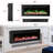 Scottdale Symple Stuff Black Electric Fireplace with BTU 5120-1632038994
