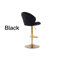  Agapito Modern Adjustable Height Counter Stool Upholstered Velvet Bar Stools with Backrest  -408223427
