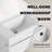 20" Wall-Mounted Vanity with Ceramic Sink