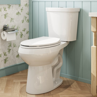 Toilette allongée deux pièces 19,5 po à hauteur d'assise confortable (siège inclus)