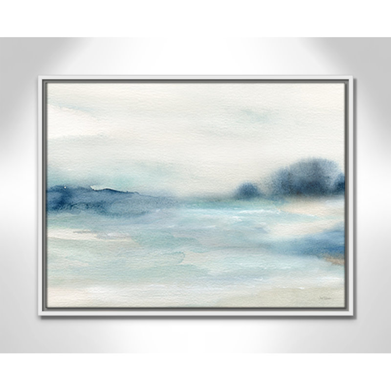 Simply Soft " Simply Soft Morning " by Carol Robinson, H 19,5 po x l 25,5 po x P 2 po, Cadre blanc
