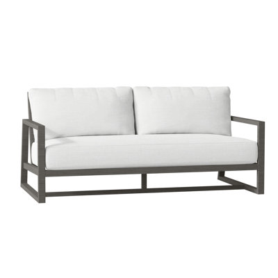 Avondale Aluminum Loveseat - Slate Gray