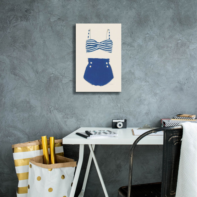 Art rétro, "Emily" par Emily Adams, H 18 po x l 12 po x P 0,75 po