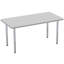 Table rectangulaire d'activité rectangulaire avec pieds réglables-49447492-99105923-99105924