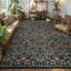 Tapis lavable à motif floral Kaldi-19868457-19868458