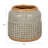 Round Terra-cotta Hobnail Planter Vase with Heavily Distressed Finish-661671623